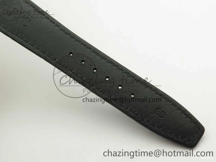 MIROTIME 0116 Portuguese Tourbillon IW5046 RG ZF Best Edition Gray Dial on Black Leather Strap SmoothTexture 7142